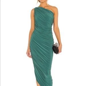 Norma Kamali - Mountain Green Dress